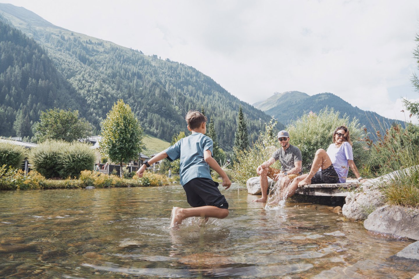 Familienurlaub mit Wasserspaß