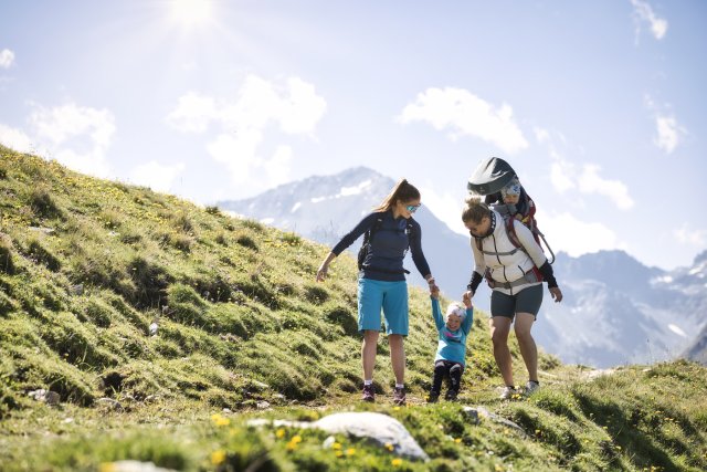 Familienurlaub mit Wandern am Arlberg