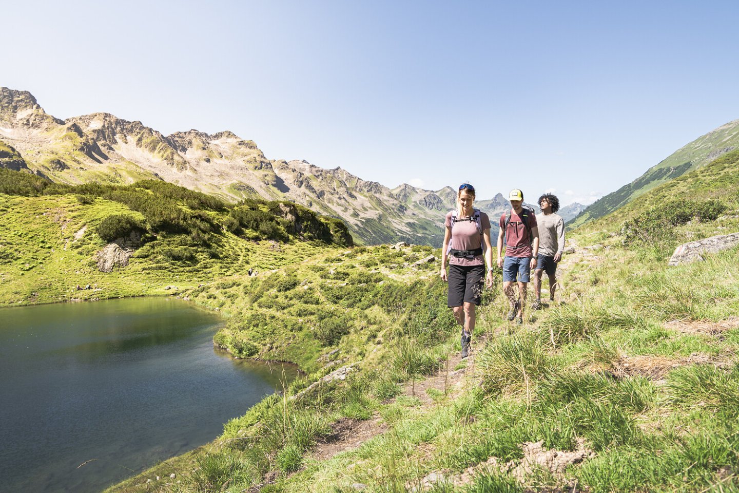 Wandern Langsee St. Anton