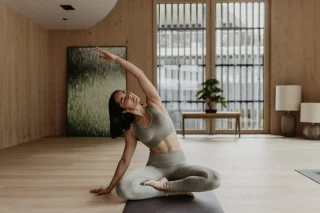 Sanftes Morgenyoga
