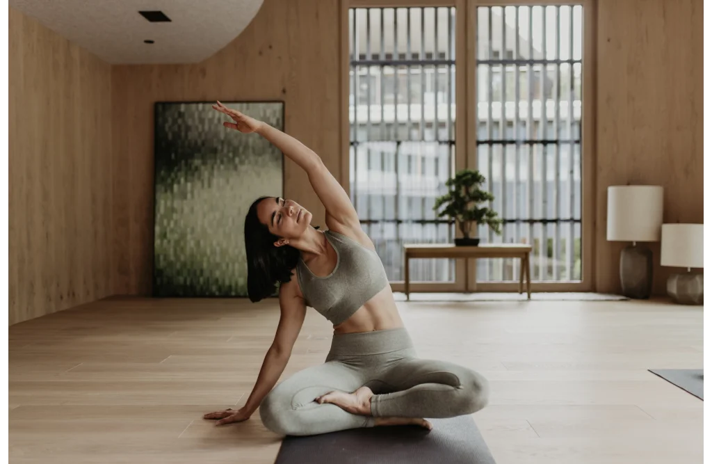 Sanftes Morgenyoga